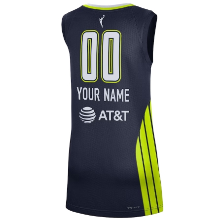 Nike Dallas Wings Navy 2021 Explorer Edition Victory Jersey