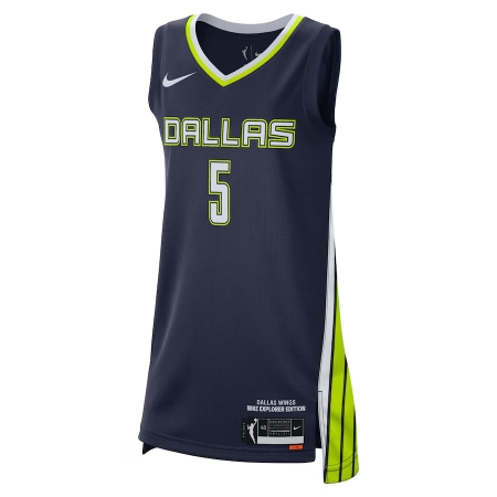 Nike Dallas Wings Paige Bueckers Navy WNBA Draft Explorer Edition Victory Player Jersey