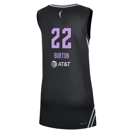 Nike Golden State Valkyries Veronica Burton Black Explorer Edition Victory Jersey