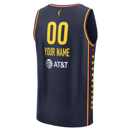 Fanatics Indiana Fever Navy Explorer Edition Fast Break Replica Jersey