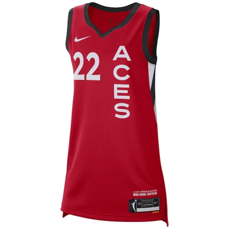 Nike Las Vegas Aces A'ja Wilson Red Rebel Edition Player Jersey