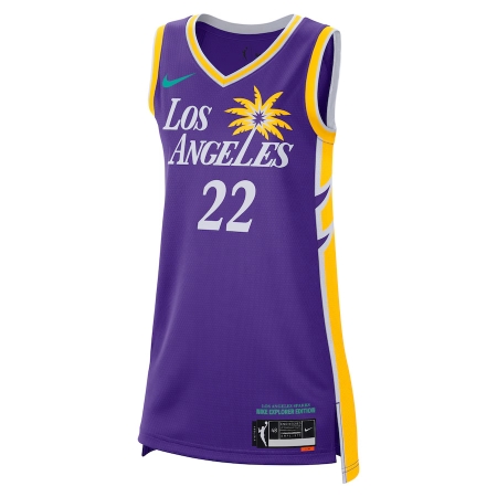 Nike Los Angeles Sparks Cameron Brink Purple Explorer Edition Victory Player Jersey