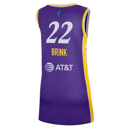 Nike Los Angeles Sparks Cameron Brink Purple Explorer Edition Victory Player Jersey