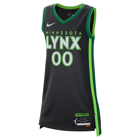 Nike Minnesota Lynx Black Rebel Edition Victory Player Jersey