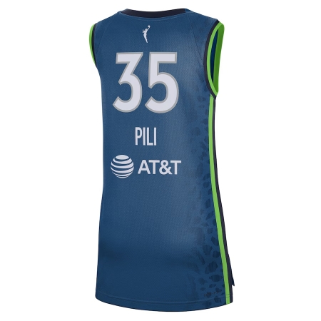 Nike Minnesota Lynx Alissa Pili Blue WNBA Draft Explorer Edition Victory Player Jersey