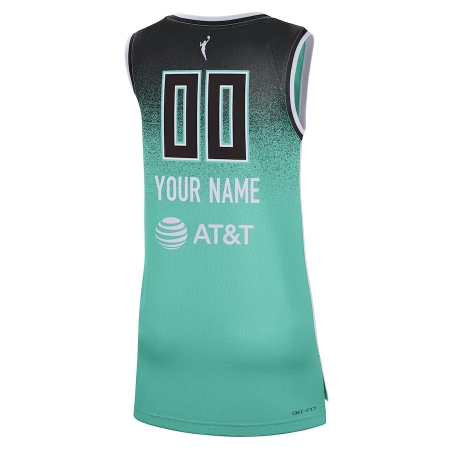 Nike New York Liberty Mint Rebel Edition Victory Player Jersey