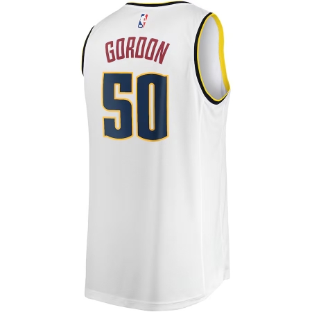 Fanatics Denver Nuggets Aaron Gordon White Fast Break Player Jersey - Association Edition