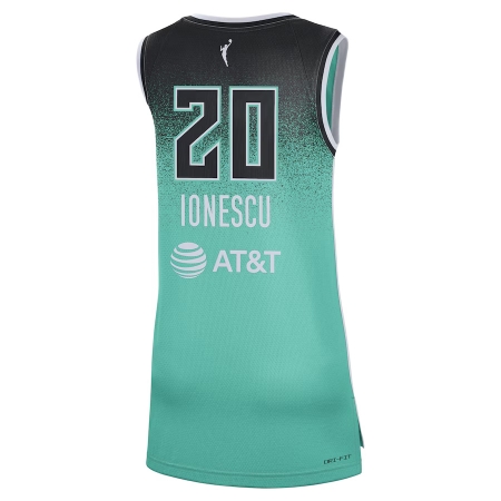 Nike New York Liberty Sabrina Ionescu Mint Rebel Edition Victory Player Jersey