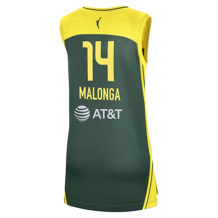 Nike Seattle Storm Dominique Malonga Green WNBA Draft Explorer Edition Victory Jersey