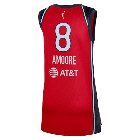 Nike Washington Mystics Georgia Amoore Red WNBA Draft Explorer Edition Victory Player Jersey