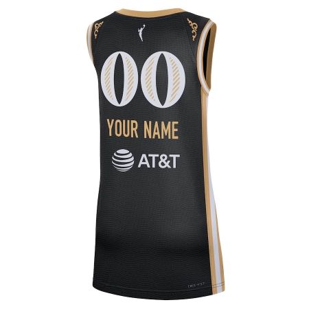 Nike Washington Mystics Black Rebel Edition Victory Player Jersey