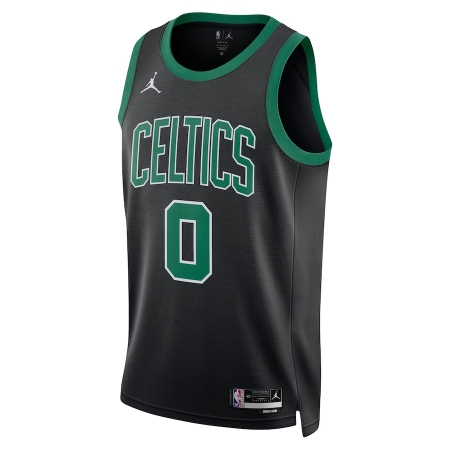 Jordan Brand Boston Celtics Jayson Tatum Black Jersey - Statement Edition