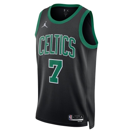 Jordan Brand Boston Celtics Jaylen Brown Black Jersey - Statement Edition