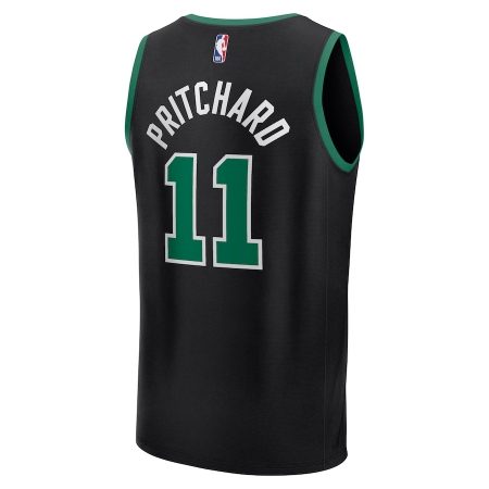 Fanatics Boston Celtics Payton Pritchard Black Fast Break Player Jersey - Statement Edition