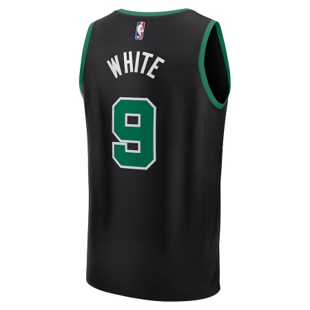 Fanatics Boston Celtics Derrick White Black Fast Break Player Jersey - Statement Edition