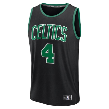 Fanatics Boston Celtics Jrue Holiday Black Fast Break  Player Jersey - Statement Edition