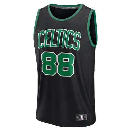 Fanatics Boston Celtics Neemias Queta Black Fast Break Player Jersey - Statement Edition