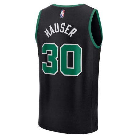 Fanatics Boston Celtics Sam Hauser Black Fast Break Player Jersey - Statement Edition