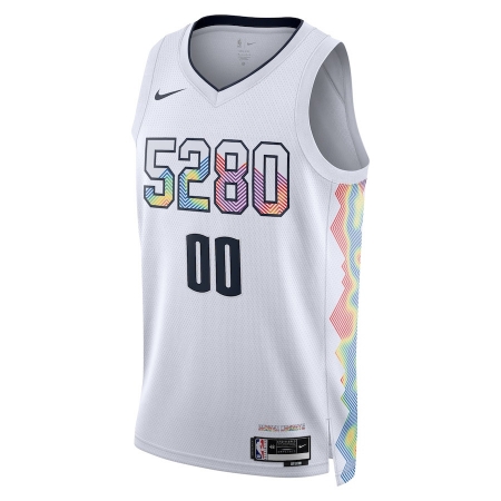 Nike Denver Nuggets White Jersey - City Edition