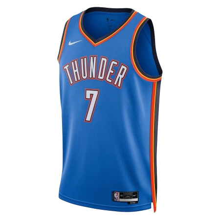 Nike Oklahoma City Thunder Chet Holmgren Blue NBA Player Jersey - Icon Edition