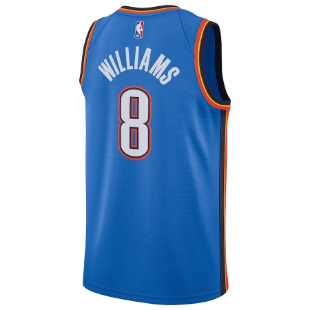 Nike Oklahoma City Thunder Jalen Williams Blue Player Jersey - Icon Edition