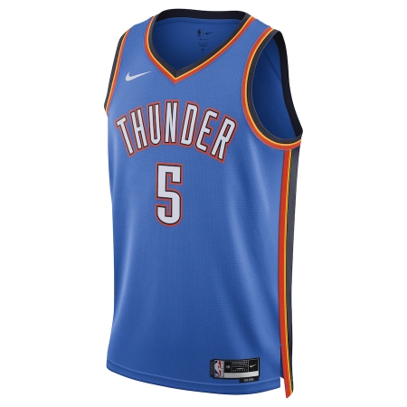 Nike Oklahoma City Thunder Luguentz Dort Blue Player Jersey - Icon Edition