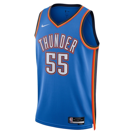 Nike Oklahoma City Thunder Isaiah Hartenstein Blue Player Jersey - Icon Edition