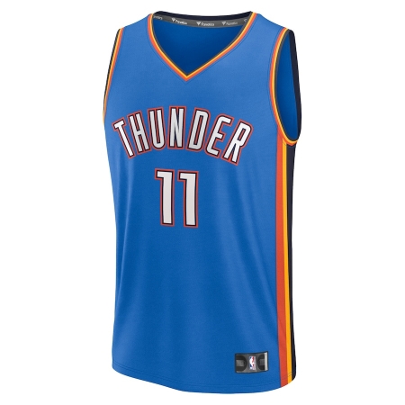 Fanatics Oklahoma City Thunder Isaiah Joe Blue Fast Break Player Jersey - Icon Edition