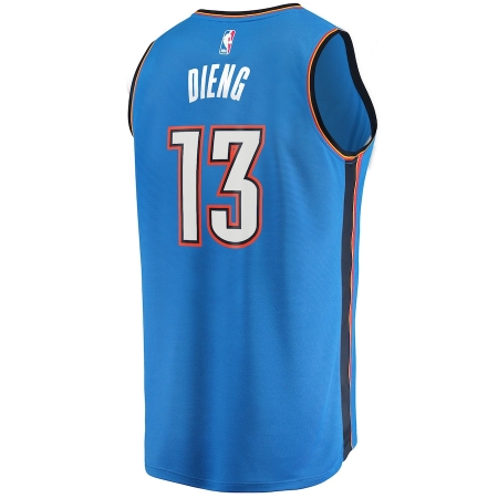 Fanatics Oklahoma City Thunder Ousmane Dieng Blue NBA Fast Break Player Jersey - Icon Edition