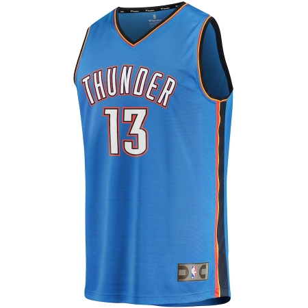 Fanatics Oklahoma City Thunder Ousmane Dieng Blue NBA Fast Break Player Jersey - Icon Edition