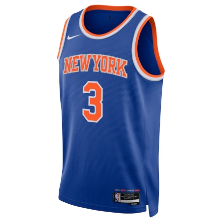 Nike New York Knicks Josh Hart Blue Player Jersey - Icon Edition