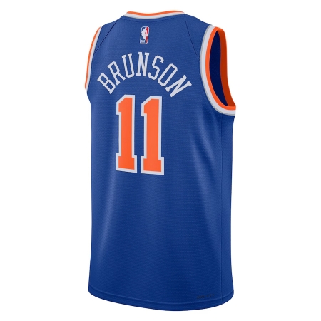 Nike New York Knicks Jalen Brunson Blue Jersey - Icon Edition