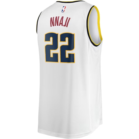 Fanatics Denver Nuggets Zeke Nnaji White Fast Break Player Jersey - Association Edition