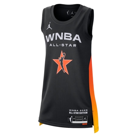 Jordan Brand Breanna Stewart Black 2025 WNBA All-Star Game Victory Jersey