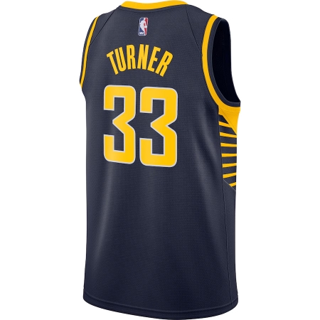 Nike Indiana Pacers Myles Turner Navy Jersey - Icon Edition