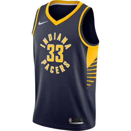 Nike Indiana Pacers Myles Turner Navy Jersey - Icon Edition