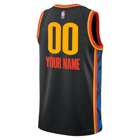 Nike Oklahoma City Thunder Black Jersey - City Edition