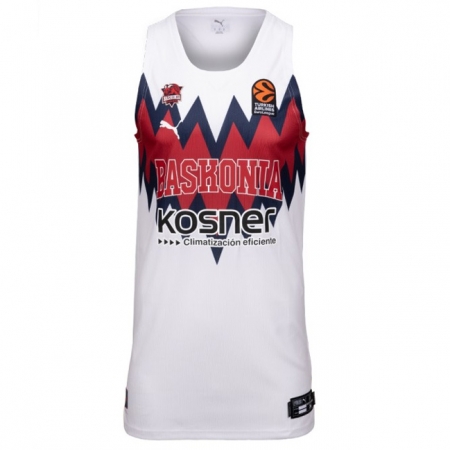 Puma Baskonia Vitoria-Gasteiz EuroLeague Basketball Away Jersey