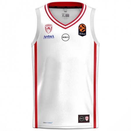 Piraeus Olympiacos Basketball Away Jersey