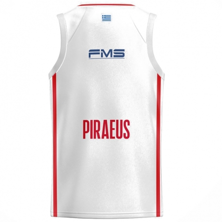 Piraeus Olympiacos Basketball Away Jersey
