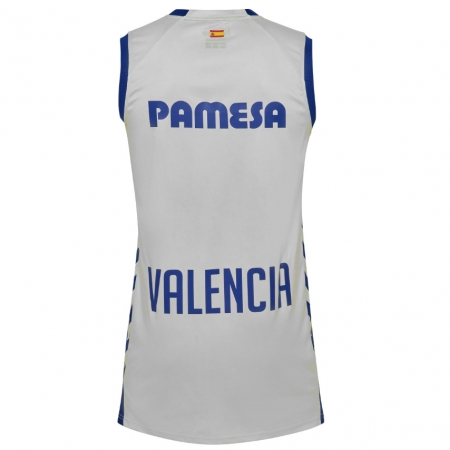 Hummel Valencia Basket Basketball EuroLeague White Jersey