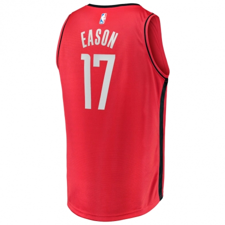 Fanatics Houston Rockets Tari Eason Red Fast Break Jersey - Icon Edition