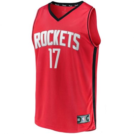 Fanatics Houston Rockets Tari Eason Red Fast Break Jersey - Icon Edition
