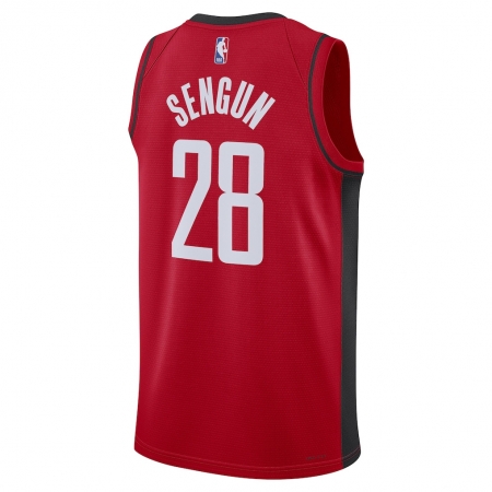 Nike Houston Rockets Alperen Sengun Red Jersey - Icon Edition