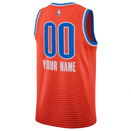Jordan Brand Oklahoma City Thunder Orange Jersey - Statement Edition