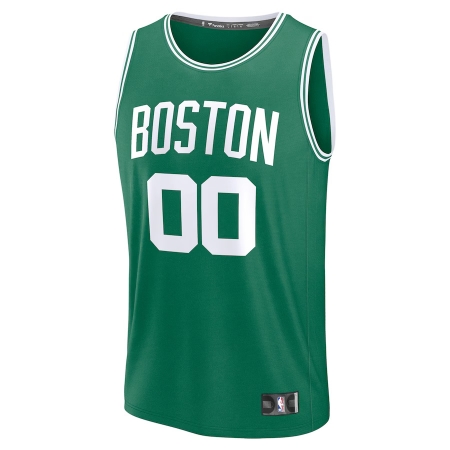 Fanatics Boston Celtics Kelly Green Fast Break Jersey - Icon Edition