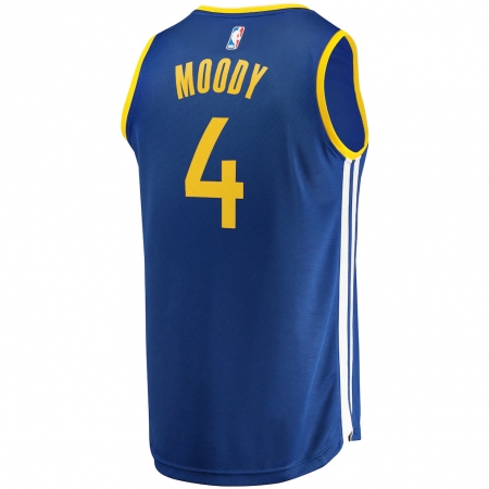 Fanatics Golden State Warriors Moses Moody Royal Fast Break Jersey - Icon Edition