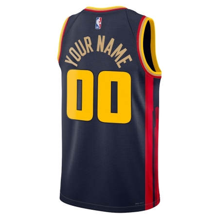 Nike Golden State Warriors Navy Jersey - City Edition