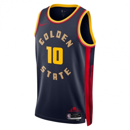 Nike Golden State Warriors Jimmy Butler Navy Jersey - City Edition
