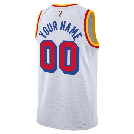 Nike Golden State Warriors White Jersey - Classic Edition